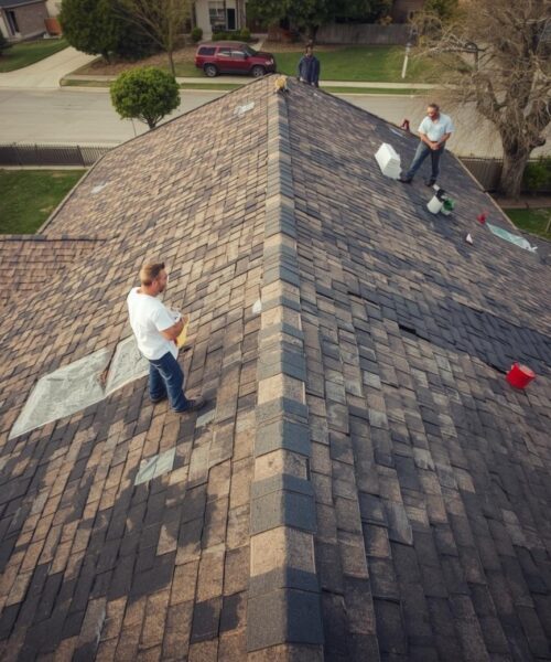 Hail Damage Roof Repair in Fort Worth Insurance Claims